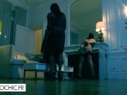 Gorgeous trio with Claire Castel and Anissa Kate in lingerie 3/16