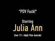 Milf DTF! Blonde Julia Ann Rocks That Big Butt While Her Pussy Gets Dick! 1/16