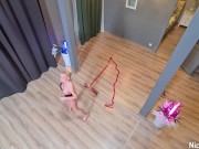 Fucked a gymnast in anal before a concert ! Circus performer Lara Frost 4/16