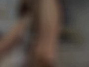 バレンタインに裸エプロンでアナル舐め＆騎乗位中出しSEXする可愛い女子大生彼女 素人カップル/10代/スレンダー/スマホ撮影/美少女/色白/無修正/English subtitles♡RYO＆YUU♡ 5/16