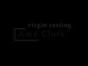 Russian teen Amy Clark first time nude casting and showing hymen 1/16