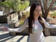 GOTFILLED Busty brunette hottie Charly Summer picked up and fucked by a big dick 1/16