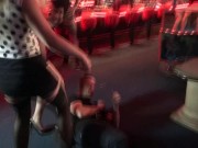 hand over mouth & kick female domination 10/16