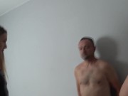 hand over mouth & kick female domination 5/16