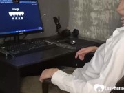 Sucking my mans hard cock like a pro 3/16