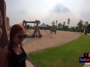 Cute Asian teen amateur homemade porno after a day out sightseeing 5/16