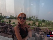 Cute Asian teen amateur homemade porno after a day out sightseeing 8/16