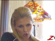 Wonderful Blonde Fingers Herself Solo 7/16