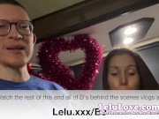 Rapping in lingerie with my cunt out & my panties pulled down, twerking & booty popping barefoot soles & more - Lelu Love 13/16