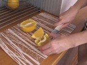 Juicy Kama Shakes Her Ass While Stripping And Rubbing Her Sweet Twat! 3/16