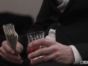 Natural Cherry of the Month Spencer Bradley Strips for Alex Legend Before A Hot Blowjob 1/16