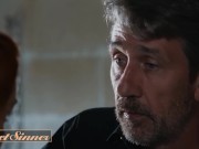 Sweet Sinner - Cute Redhead Maya Kendrick Lures Her Friend's Father To Drill Her Tight Pussy 1/16