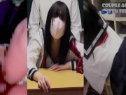 【個人撮影】清楚なセーラー服女子〇生を教室で即ハメ！【美少女・立ちバック・喘ぎ声・黒髪・色白・着衣・素人・制服・連続イキ】 15/16