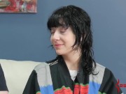 Ass banged teen slave pissed on and throat fucked by nasty domme master 15/16