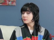 Ass banged teen slave pissed on and throat fucked by nasty domme master 16/16