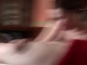 A beautiful girl gives a passionate blowjob 14/16