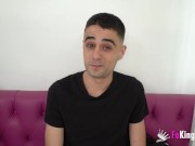 Macarena makes a casting to 3 horny dudes and bangs 'em all 7/16