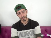 Macarena makes a casting to 3 horny dudes and bangs 'em all 8/16