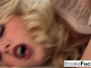 Brooke Gets Naughty On A White Couch 14/16