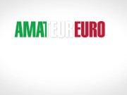 AMATEUREURO - Big Tits Blonde Vittoria Dolce Takes Two Cocks In Her Hungry Holes 15/16