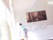 OPERACIONLIMPIEZA - Petite Maid Valeria Matasanos Gets Hard Cock After Cleaning - MAMACITAZ 1/16