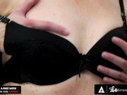 LustyGrandmas Opulent Granny Dresses Up For Her First Oral Creampie 5/16