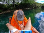 I Like To See How Fast I Can Make Him Cum - Risky Outdoor Sex 8/16