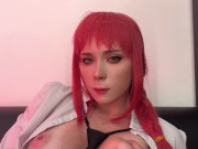 Horny Makima Tests New Toy and Cum Intensely 4/16