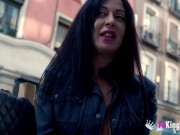 BUSTY MOMMY eats cocks in public and gets fucked by a young dude 4/16