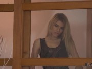 BLACK4K. Well-built black stud and blonde have an affair in hotel room 2/16
