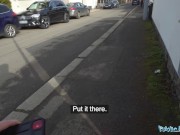 Public Agent Those amazing tits dont come cheap if he wants to fuck her 1/16