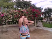 Picking Up Natural Teen Mackenzie Mace On Festival And Fucking Her VR Porn 2/16