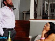 Reality Junkies - Charming Teen Mina Moon Finds The Opportunity To Try Her Mom's BF's Big Dick 2/16