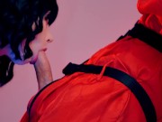 Slutty girl is playing SQUIRT game with her warden - CUT version 6/16