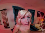 Your gorgeous blonde girlfriend thanks you for her Valentine's Day gifts in VR 14/16