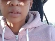 Miiana - DEFI : je me fais  baiser par un inconnu dans le parc 4/16