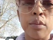 Miiana - DEFI : je me fais  baiser par un inconnu dans le parc 6/16