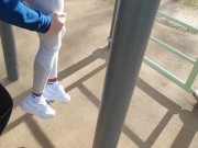 Miiana - DEFI : je me fais  baiser par un inconnu dans le parc 8/16