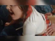 Creampied by HUGE dick while hubby films 15/16