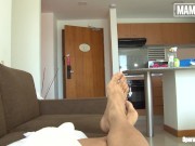 OPERACIONLIMPIEZA - Thick Maid Julia Garcia Does A Little Extra Pussy Work - MAMACITAZ 1/16