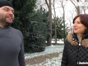 AMATEUREURO - Sexy Ass Mature Gets Her Wet Pussy Fucked Hard By Stranger 2/16