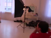 Green Eyed Blonde Romantic Teen Poses in the Nude 13/16