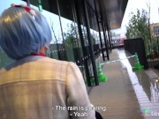 Cute Japanese amateur is sexy hot in her first time in Japan AV 1/16