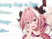 You Make Your Femboy Hump a Vibrating Toy~ | NSFW | Moaning | Wet | 18+ | Lewd | Remote Toy~ 14/16
