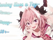 You Make Your Femboy Hump a Vibrating Toy~ | NSFW | Moaning | Wet | 18+ | Lewd | Remote Toy~ 5/16