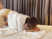 【メンズエステ裏講習】セラピストに講習と伝えてフェザータッチで攻めたらダラダラマン汁が溢れてきて感じすぎてたｗｗｗ【フロントビュー】 5/16