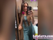 Finger fucking my creampie filled cunt, getting ready for my Virtual Valentine winner, pussy spread closeups - Lelu Love 6/16