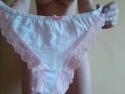 I got this SEXY Set from a Fan - GIFT Panty try Part 13 2/16