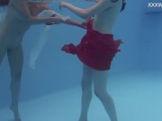Anastasia Ocean and Marfa are naked underwater 11/16