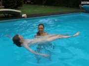 Anastasia Ocean and Marfa are naked underwater 15/16